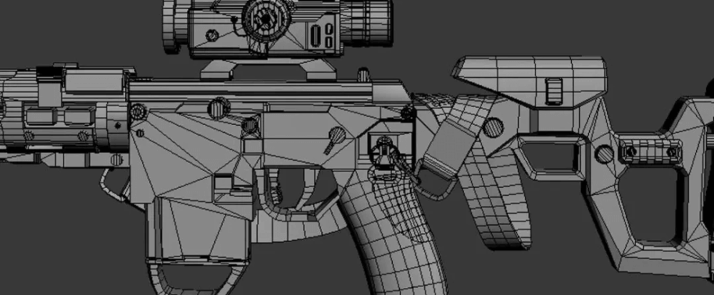 3ds Max Tutorials Making of firearms