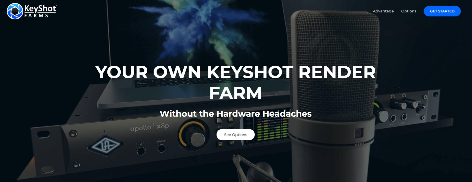 keyshot render farm