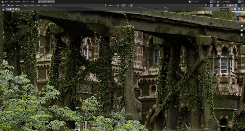 How to Create Overgrown Cityscape Environment with ‘Last of Us’ Vibe 12