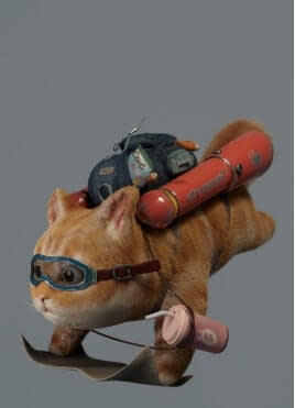 Create a cute cat with Blender and Substance Painter 35