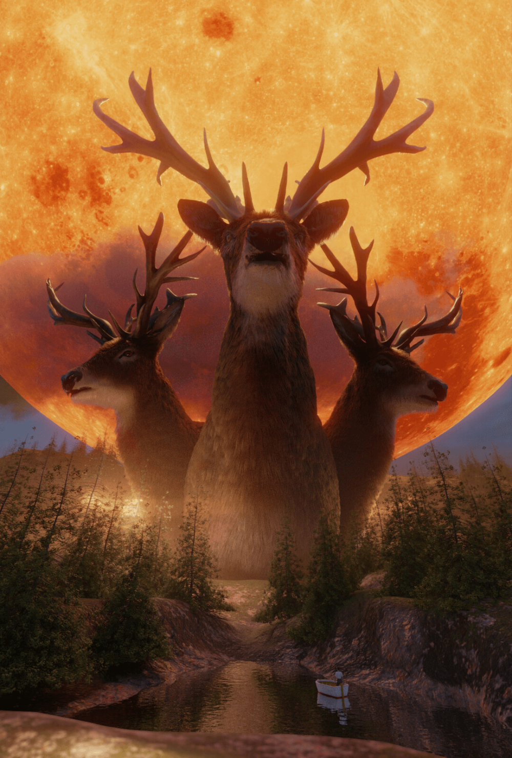 Deer, the king of the forest © Artzai Elorza