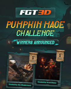 FGT3D Pumpkin Mage Challenge