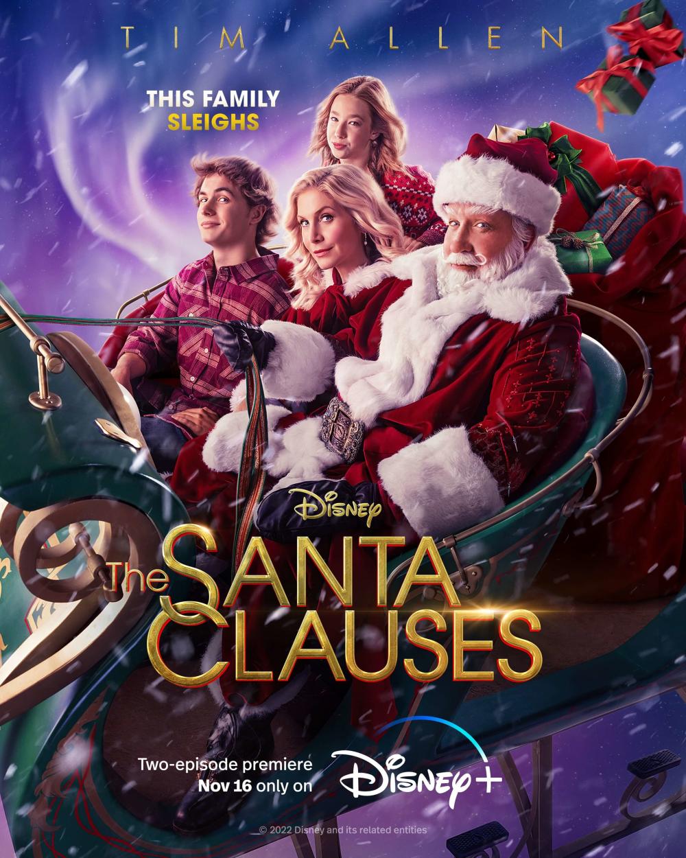 Disney+ Drops Official Trailer for -The Santa Clauses- poster