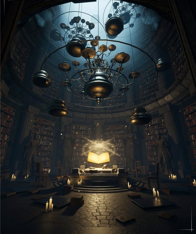 3D Tutorial of Next-generation Scene "Magic Book Room"