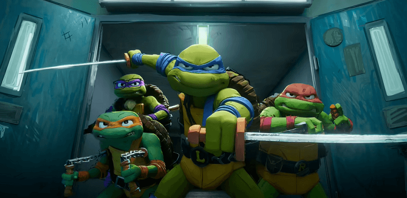 Official Trailer for 'Teenage Mutant Ninja Turtles: Mutant Mayhem' Comes Out