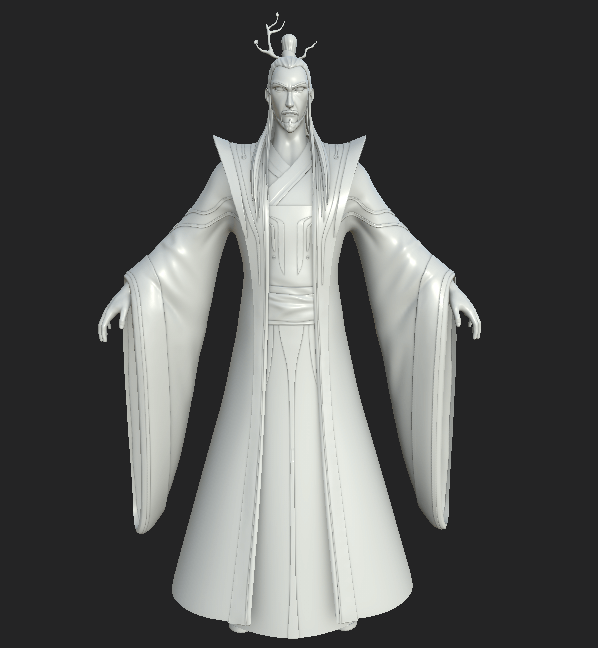 how to make robes in zbrush
