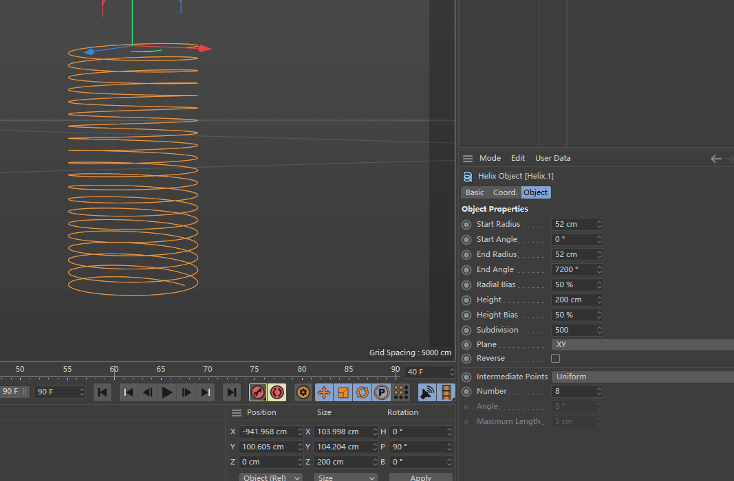 cinema 4d user data scalling diffrent than scale controll