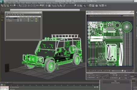 3ds Max Tutorial How to Make a Land Rover 3D Model - 10