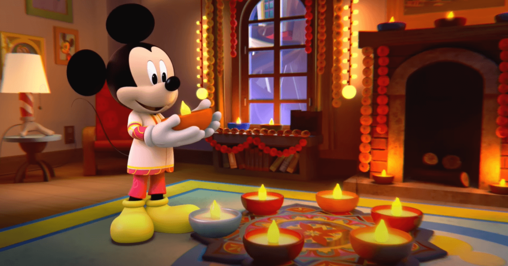 Watch This Short to Celebrate Diwali Festival with Mickey 1