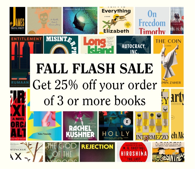 Fall Flash Sale - Stock Up on the Big Books of Fall 