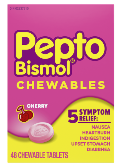 Chewable cherry tablets