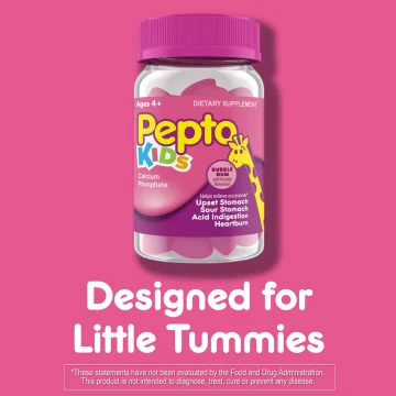 Pepto Kids Gummies, Fast Support for little tummies