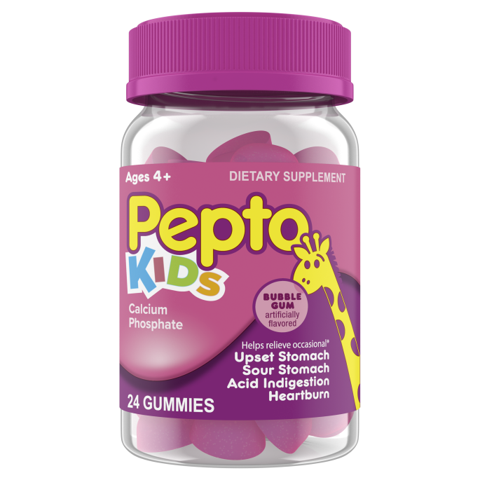 Pepto Kids Gummies, Fast Support for little tummies