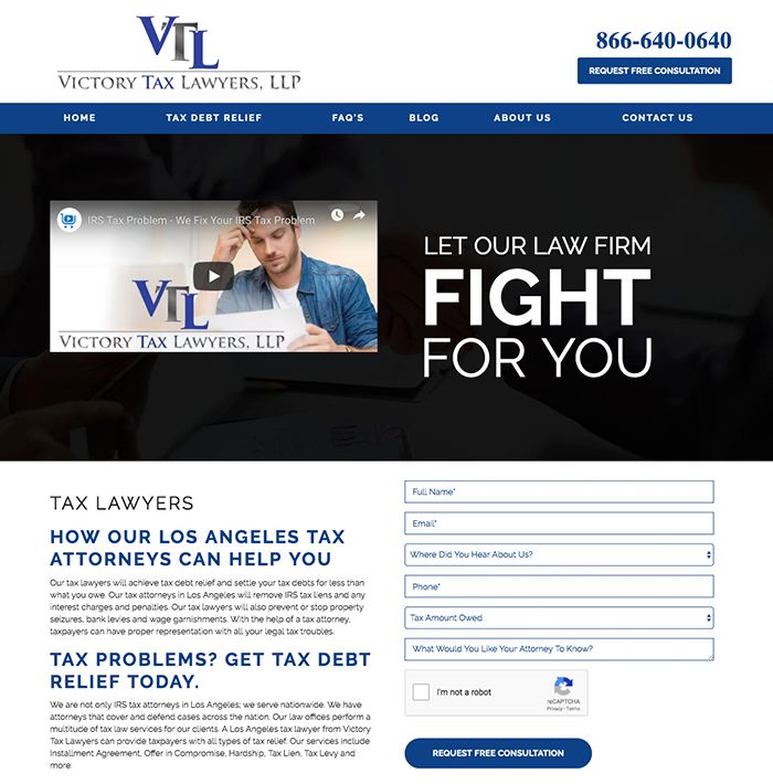 Victory Tax Lawyers Review