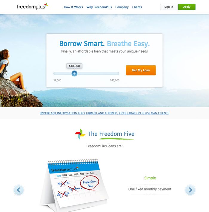 FreedomPlus screenshot