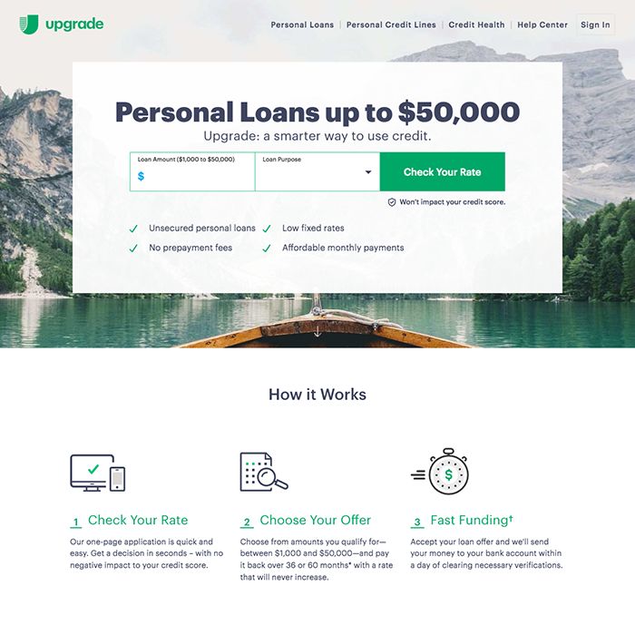 Upgrade Personal Loans Review