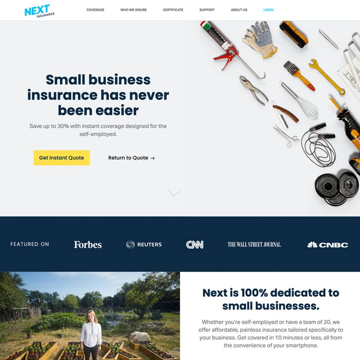 Next Insurance screen shot