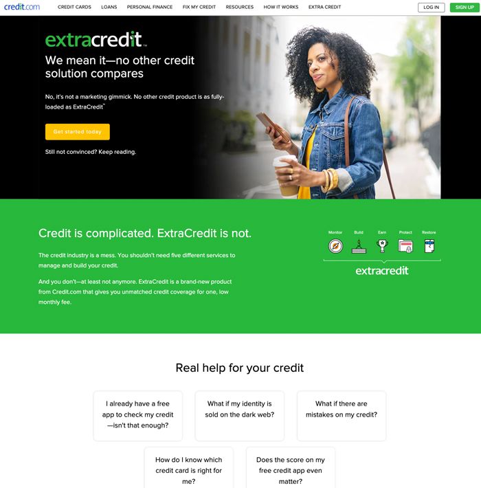 ExtraCredit screenshot