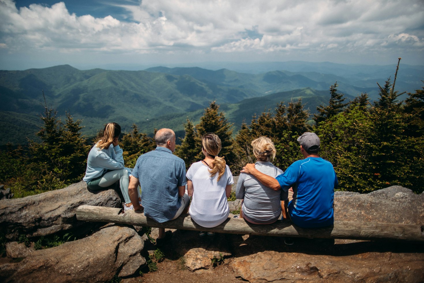 family-mountain