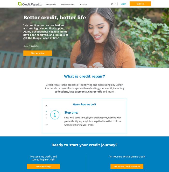 CreditRepair.com Review