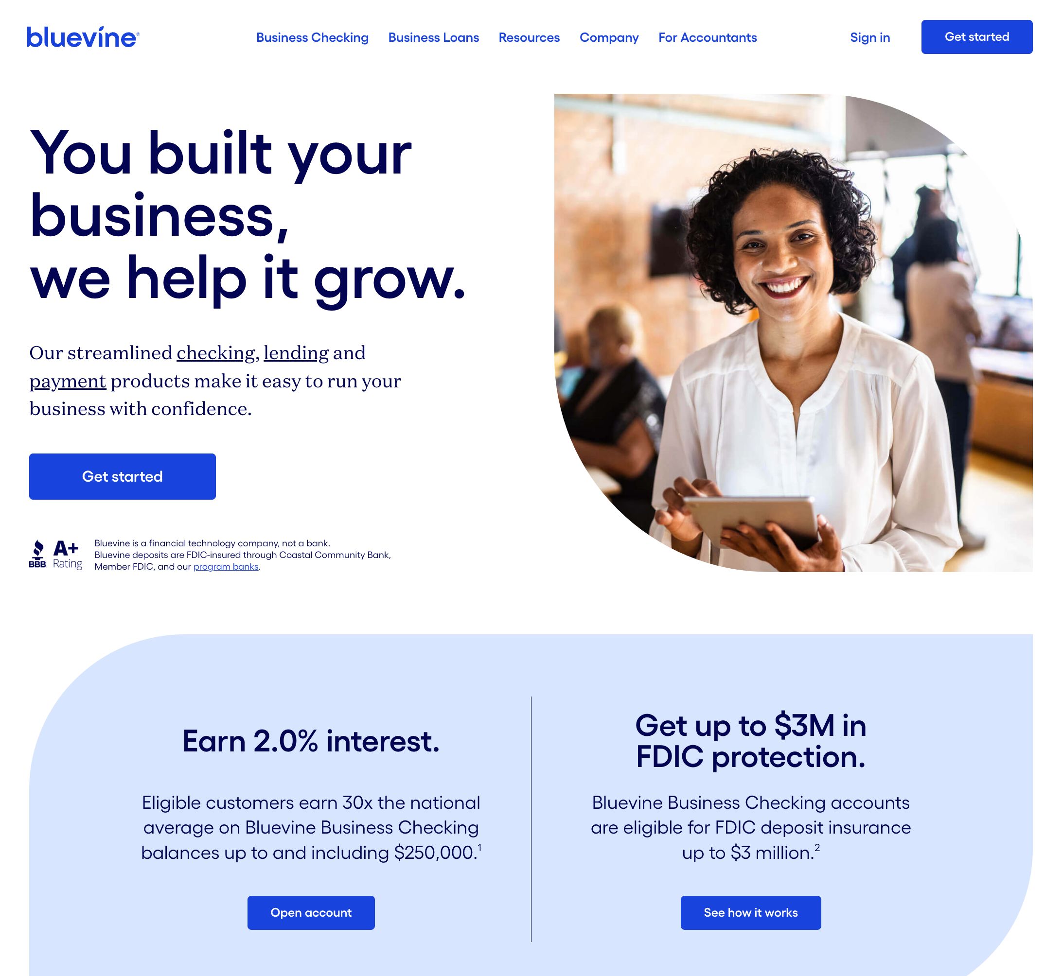 Bluevine Business Checking Review: Best Overall Account For Small and Online Businesses