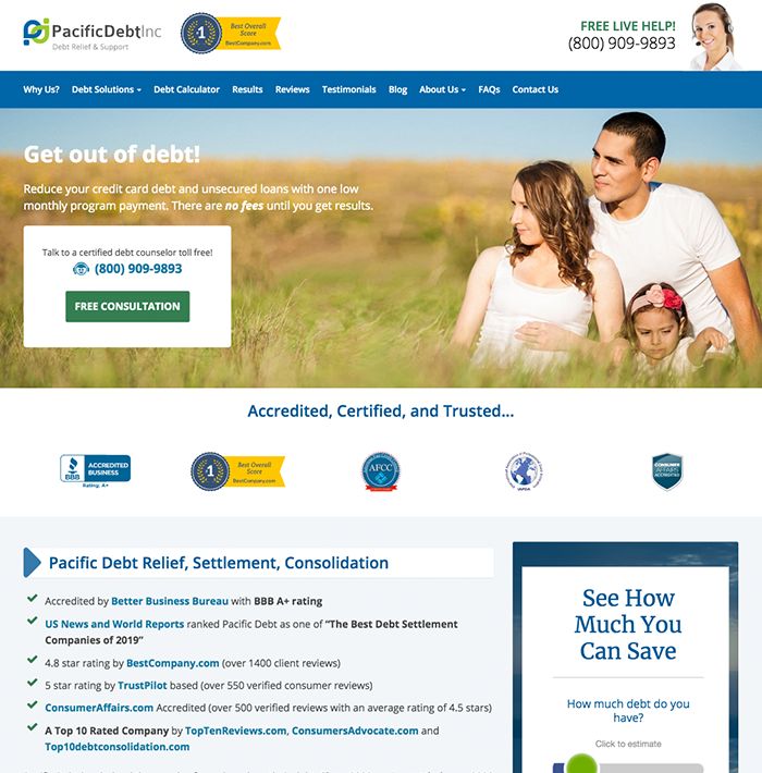 Pacific Debt Inc Review