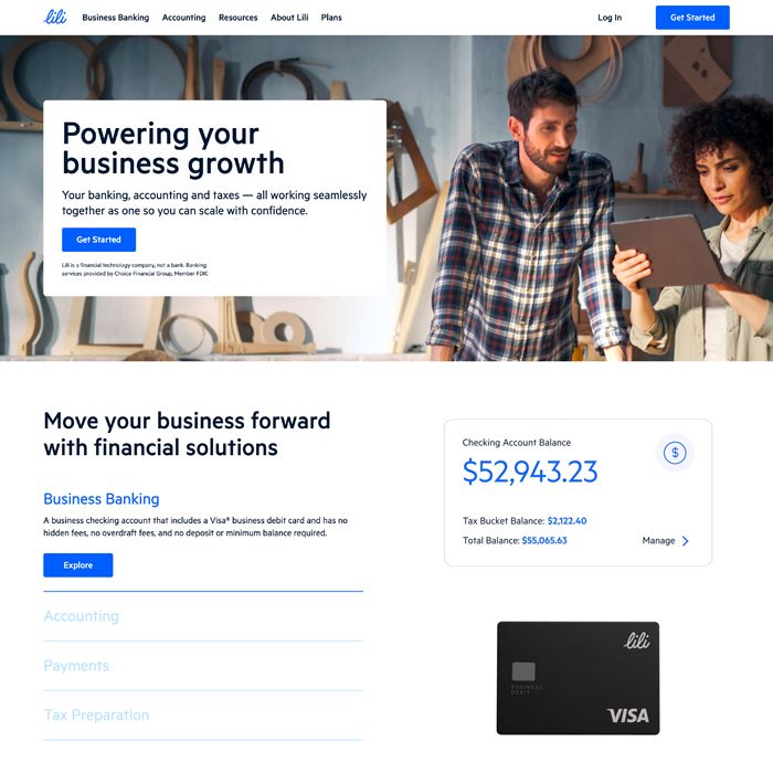 Lili Business Banking: 2025 Review