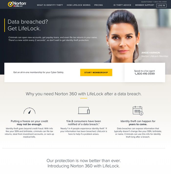 LifeLock screenshot