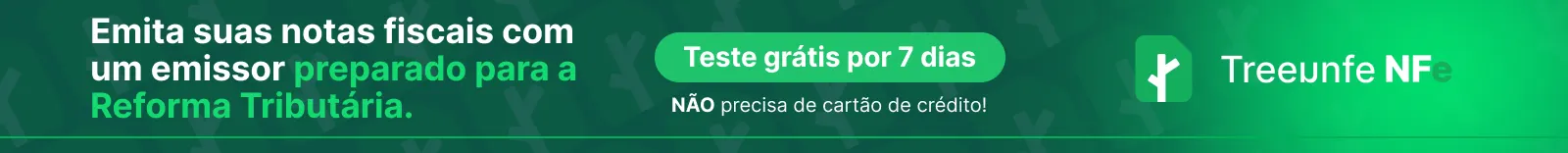 Banner Treeunfe NFe Reforma Tributária