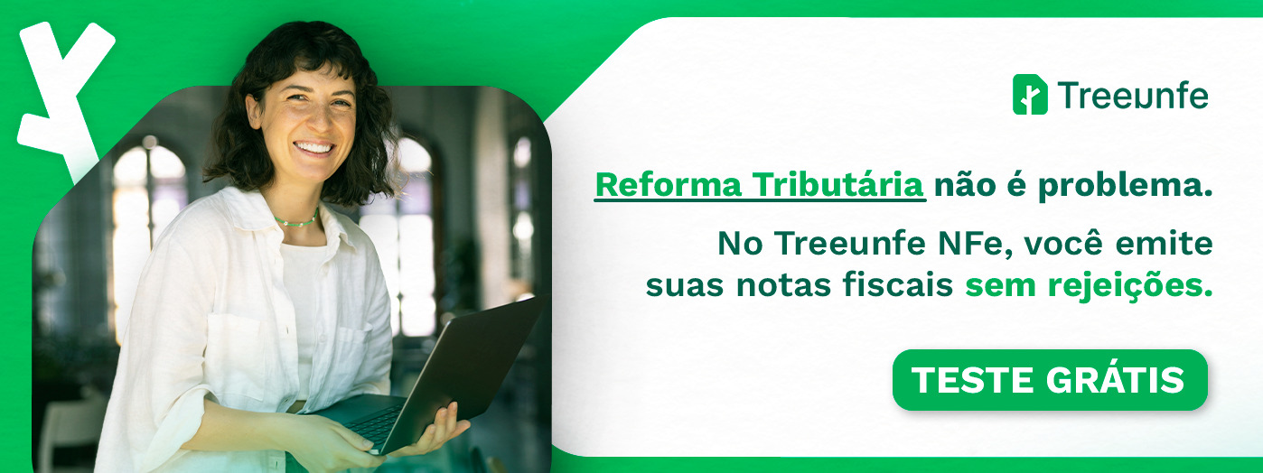 Banner Reforma Tributária não é um problema