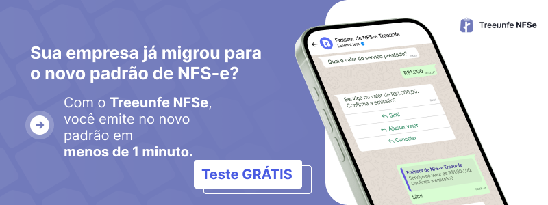 Com o Treeunfe NFSe, você emite suas notas fiscais em segundos