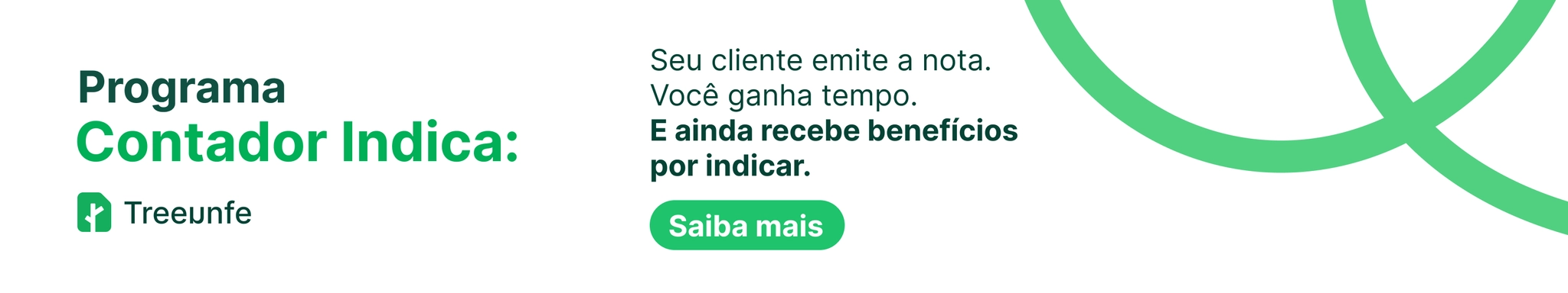 Banner Contador Indica Seu cliente emite a nota Largo
