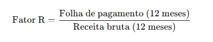 Fórmula Fator R