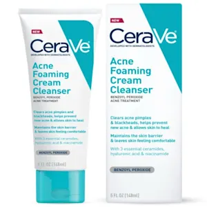 Acne Foaming Cream Face Cleanser