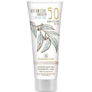 Australian Gold Botanical SPF 50 Tinted Face Sunscreen Lotion