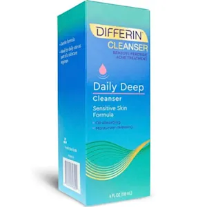 Differin Daily Deep Cleanser with 5% Benzoyl Peroxide