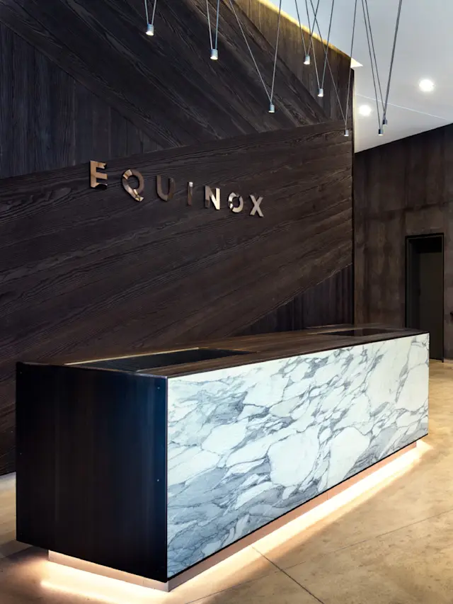 Luxury gym in Boston Seaport 