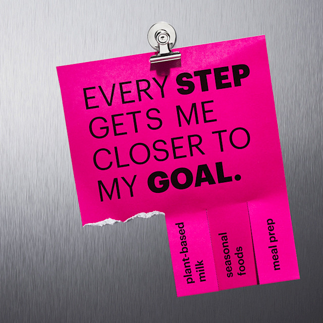 every step gets me closer to my goal