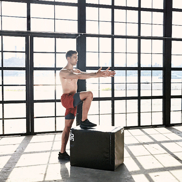 It’s Not Fitness. It’s Life. Box Step-Ups