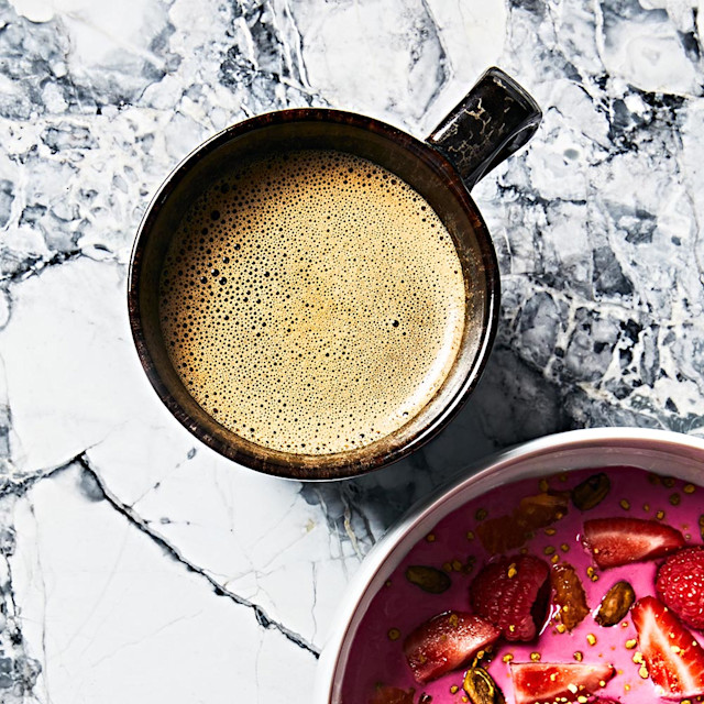 Medicinal mushroom latte