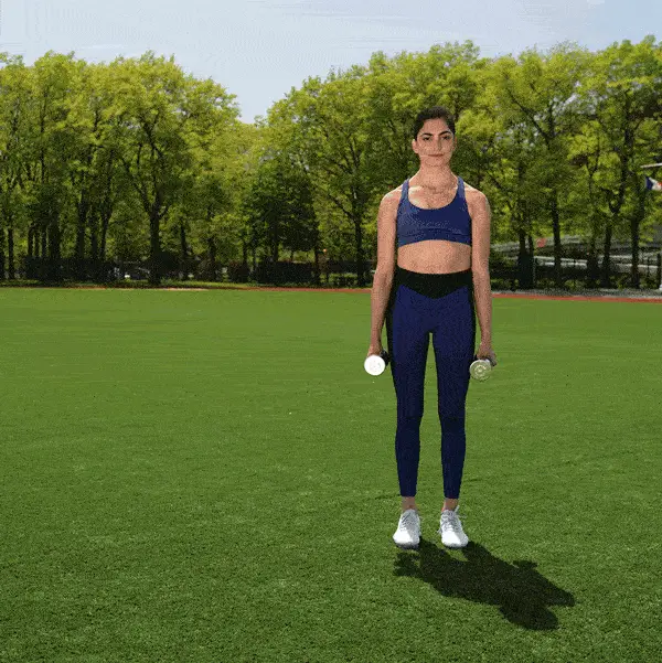 Horizontal pull + knees: Lateral lunge to bent-over row