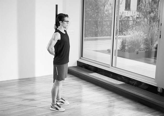 Dowel Deadlift