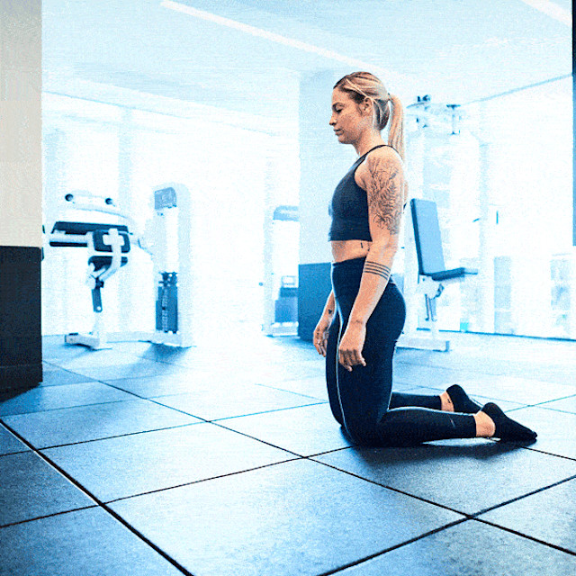 It’s Not Fitness. It’s Life. Kneel to squat jump