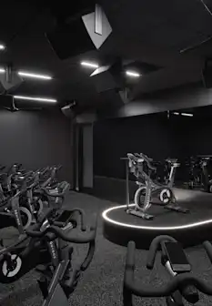 Club-River Oaks Module-02 Iconic Spaces Cycling Studio Index-06 Mobile