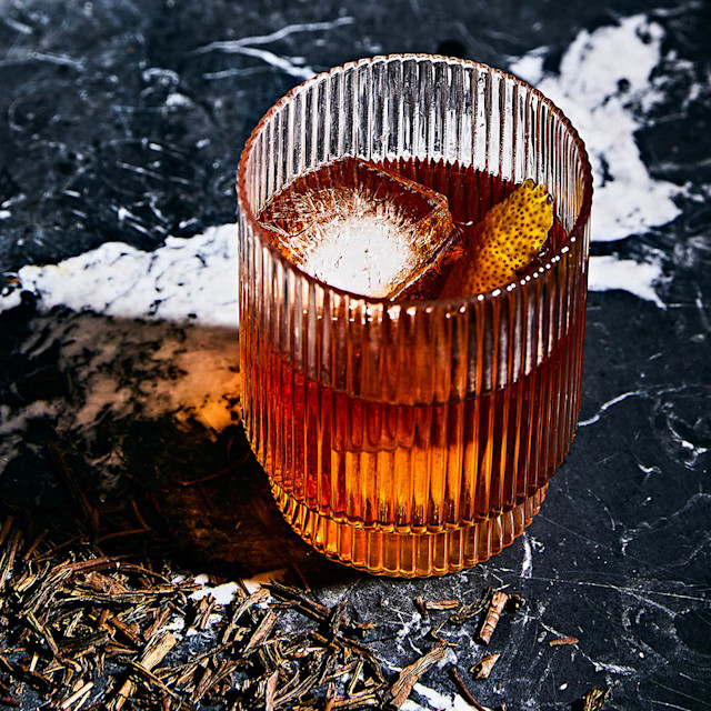 Lapsang souchong old fashioned