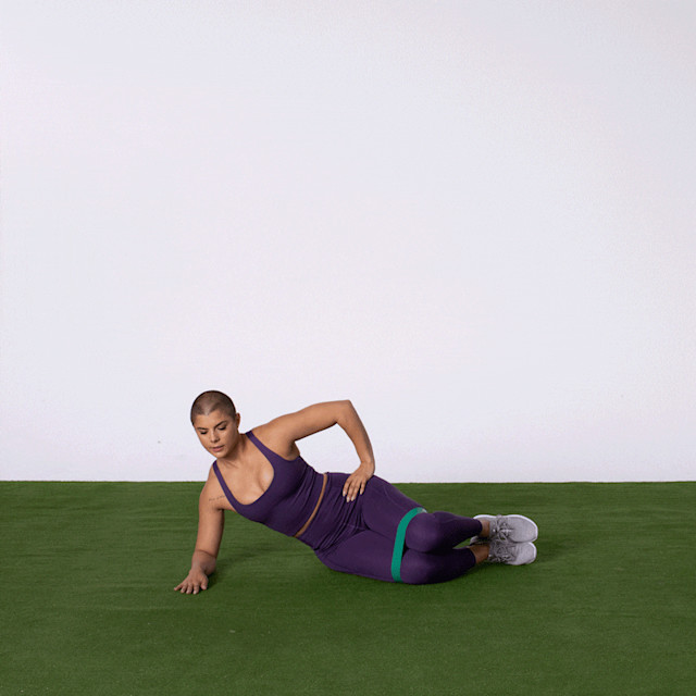 It’s Not Fitness. It’s Life. Hip lift to clamshell