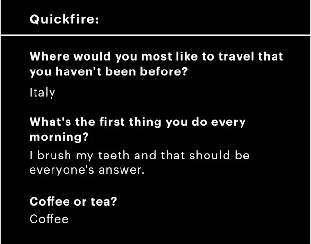 It’s Not Fitness. It’s Life. quickfire 1