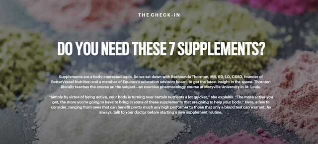 It’s Not Fitness. It’s Life.