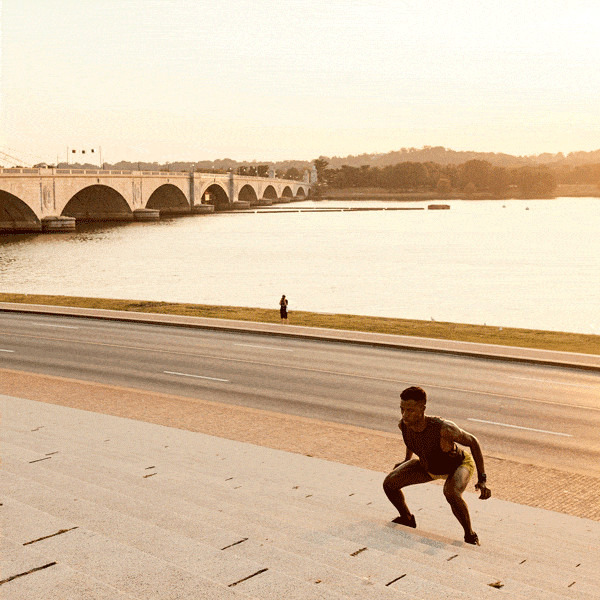 Ascending squat jump