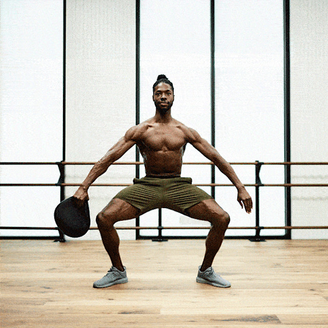 It’s Not Fitness. It’s Life. Isometric figure-eight squat (lower body)